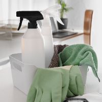 standard home cleaning in Pasadena living room